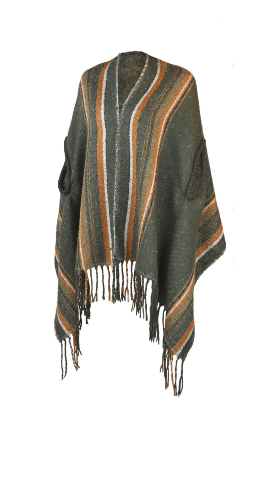 Dames Geruite poncho | MS Mode