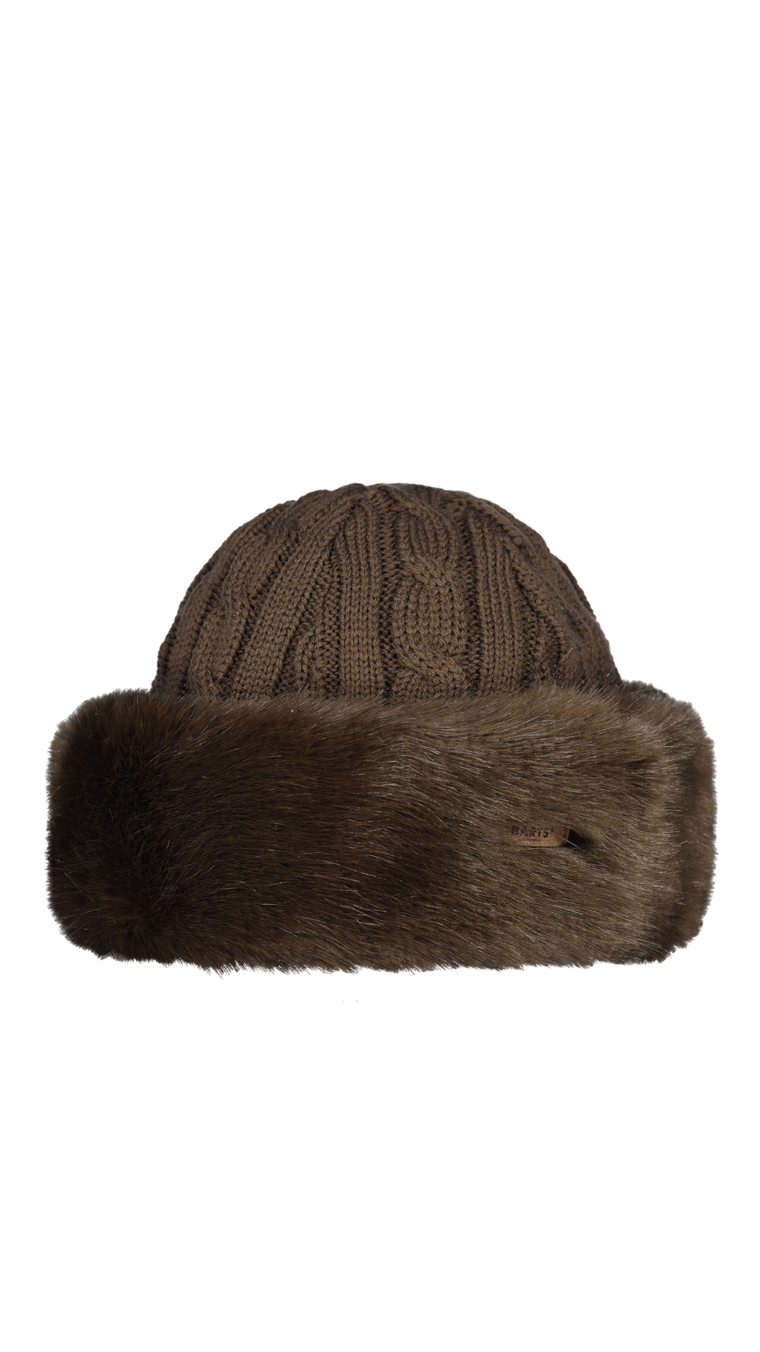 BARTS Fur Cable Bandhat dark brown - Order now at BARTS