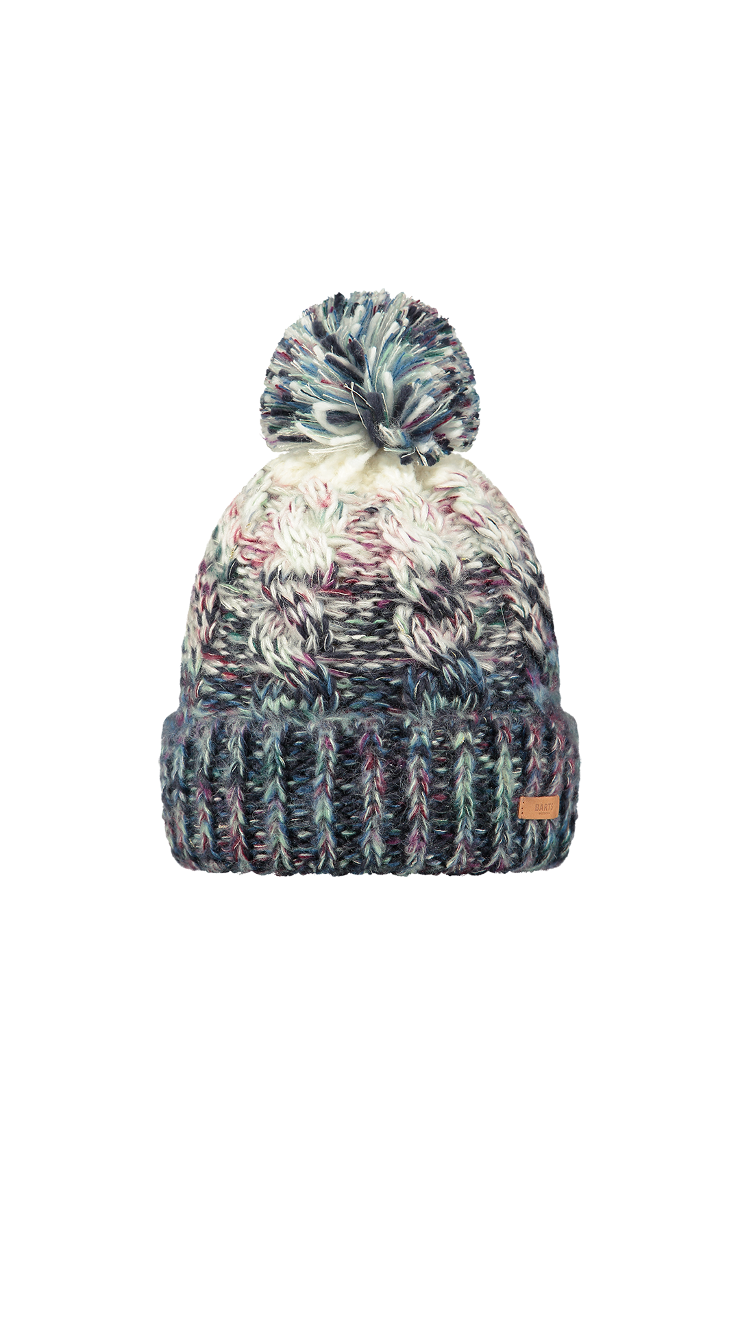 Barts Lester Beanie Mens Ski Hat In Dark Blue - View #2