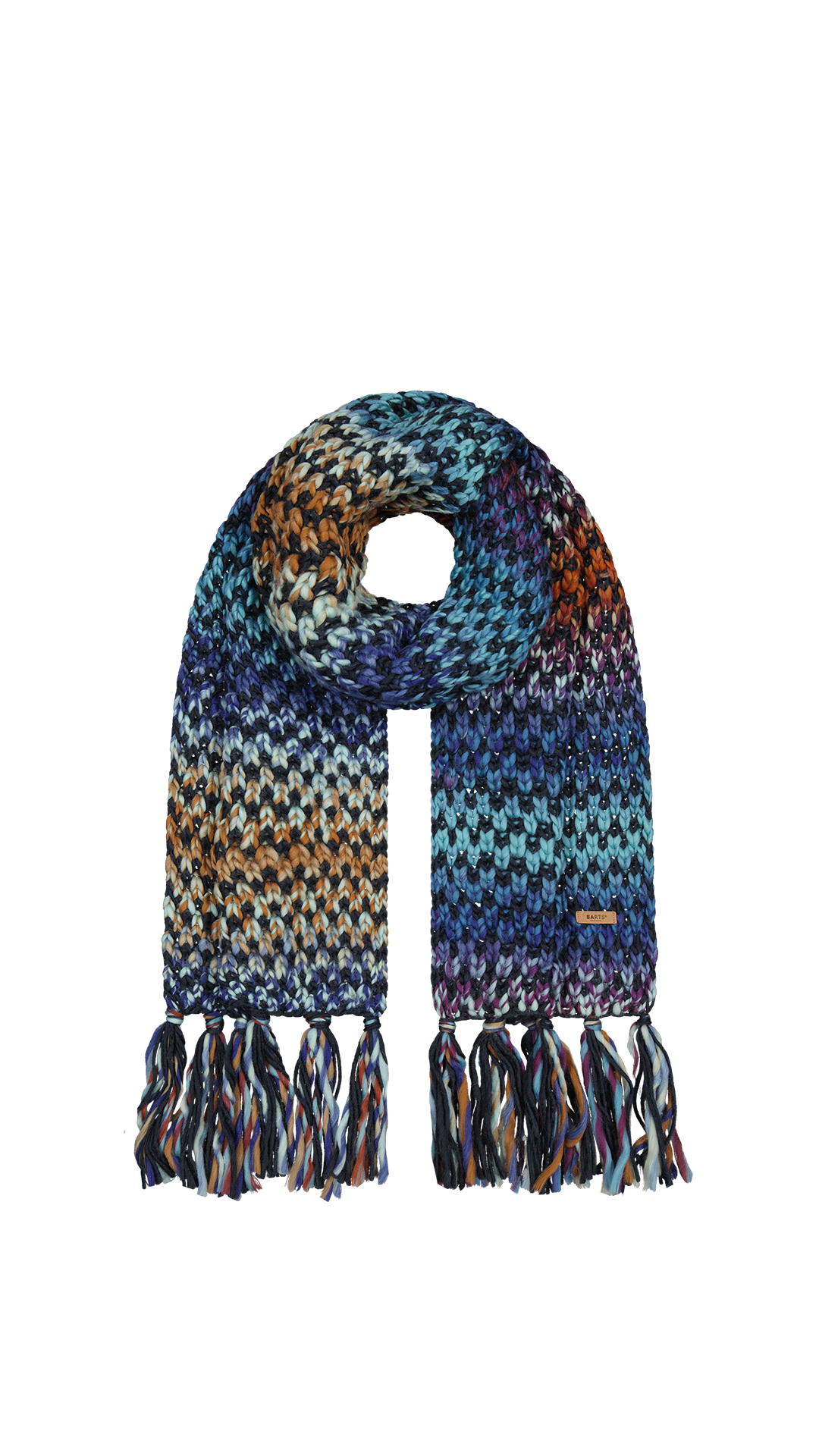 BAREN SCARF HAT KnitLace ネイビー ¥18,600 BAREN SCARF HAT KnitLace