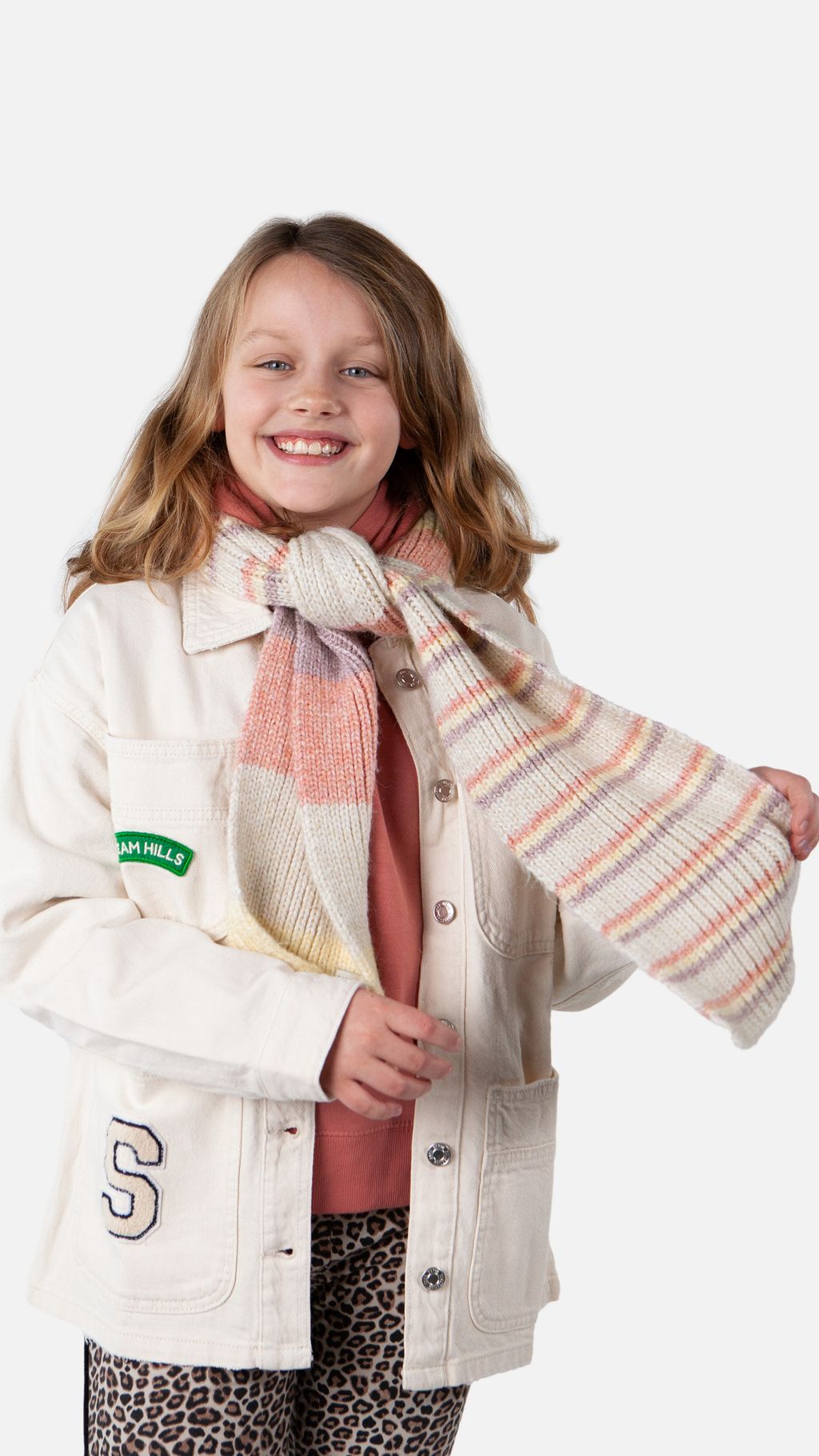 Sciarpa Barts donna Kristinam colore sfumato calda invernale maglia