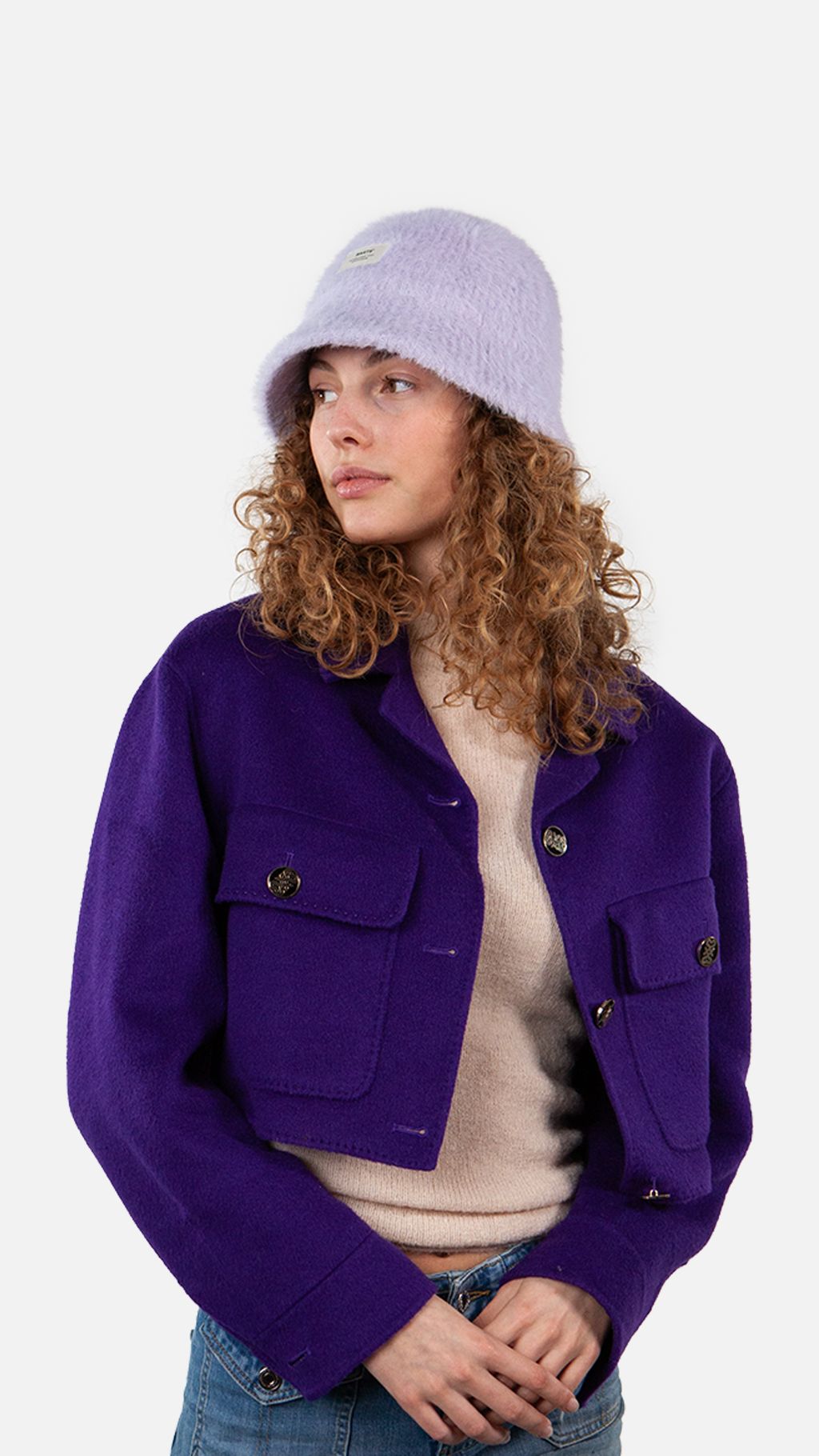Barts Women's Bretia Winter Bucket Hat - Fluffy & Lined For Cold Weather - View #4