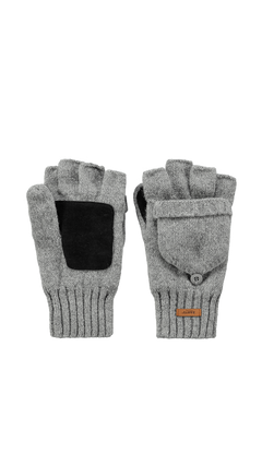 BARTS Haakon Bumgloves heather grey