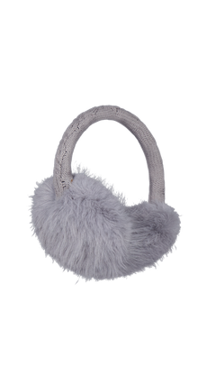 BARTS Fur Earmuffs grey