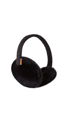 BARTS Plush Earmuffs black