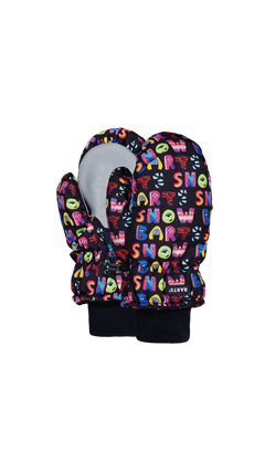 BARTS Nylon Mitts Kids print black