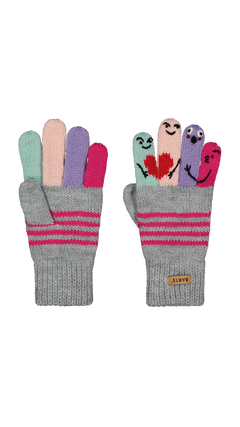 BARTS Puppet Gloves heather grey