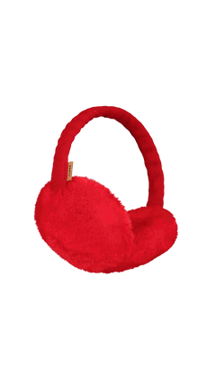 BARTS Plush Earmuffs red