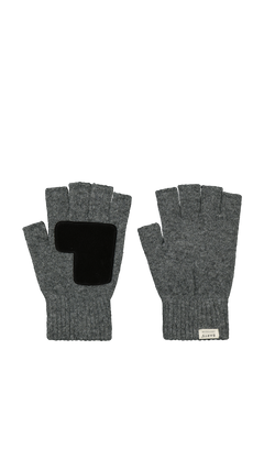 BARTS Vidat Fingerless Gloves dark heather