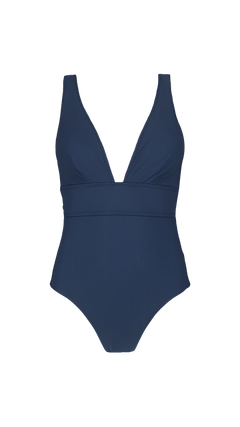 BARTS Solid Sculpting One Piece navy