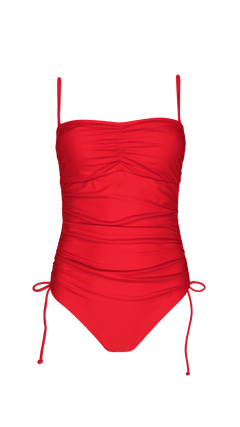 BARTS Kelli Bandeau One Piece red