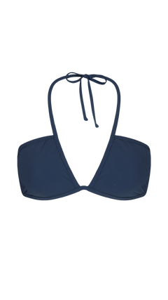 BARTS Solid Plunge Halter navy