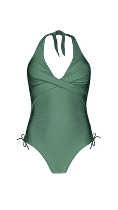BARTS Isla Halter One Piece celadon
