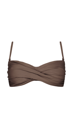 BARTS Kelli Twisted Bandeau coffee