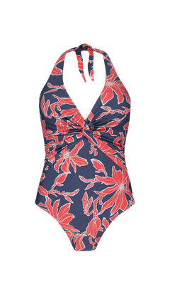 BARTS Camolo Halter Shaping Onepiece denim