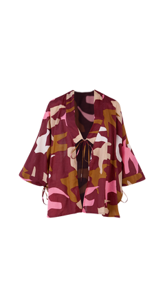 BARTS Falesy Kimono maroon