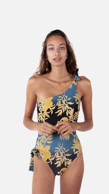 BARTS Marilla One Shoulder One Piece-2