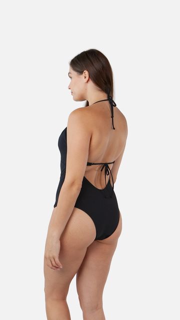 BARTS Solid V-Neck One Piece-4