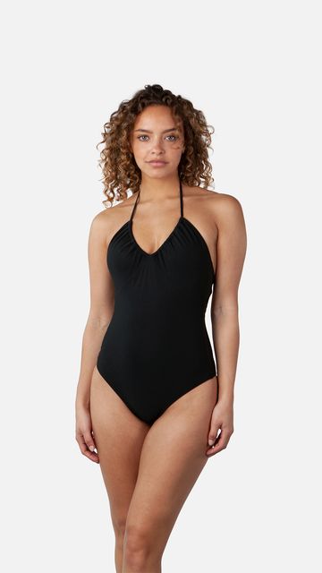 BARTS Solid V-Neck One Piece-1