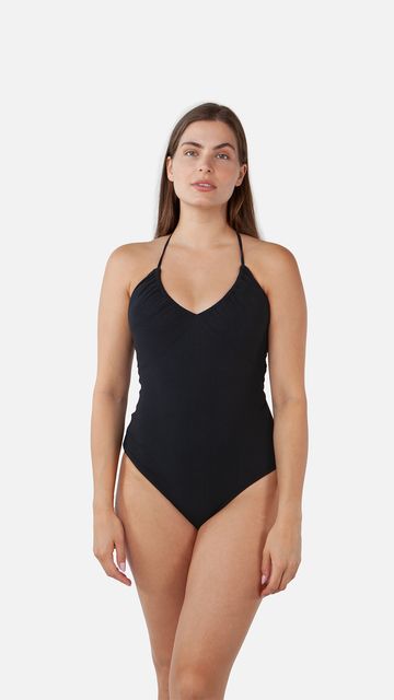 BARTS Solid V-Neck One Piece-2