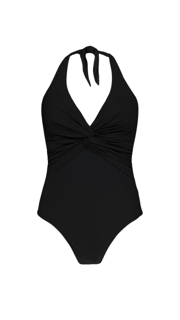 BARTS Solid Halter Shaping One Piece-0