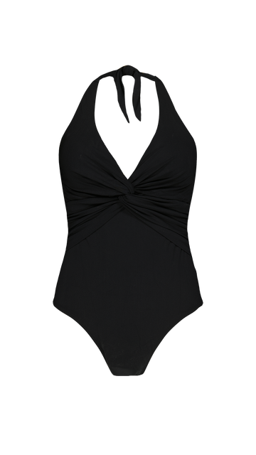 BARTS Solid Halter Shaping One Piece-1
