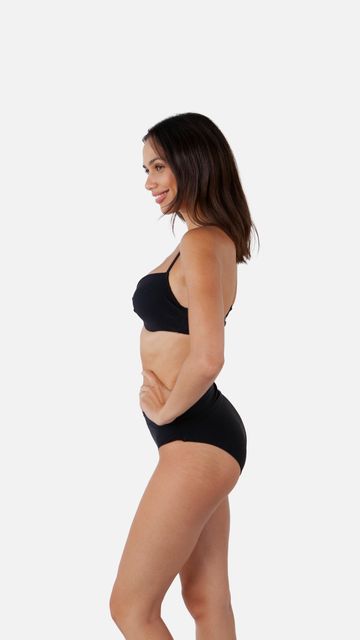 BARTS Solid High Waist Briefs-3