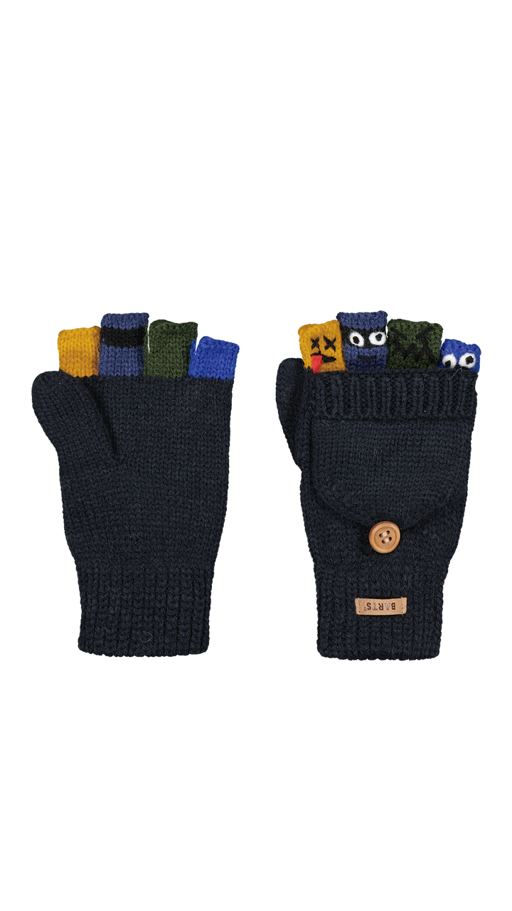 Handschoen Barts Kids Puppet Bumgloves Dark Heather